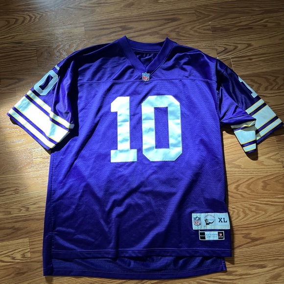 *RARE* 1978 Fran Tarkenton Reebok Vintage Throwback Minnesota Vikings Jersey XL - Picture 9 of 15